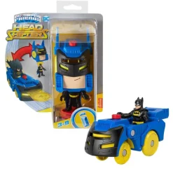 Batman Imanginext Transformer Batimovil con Figura de Acción Azul<Mattel Hot