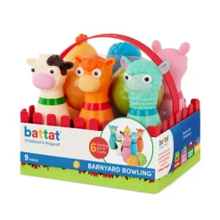 Battat Juego de Boliche Animales Granja BT1802C2Z<Importacion Juguetron Online