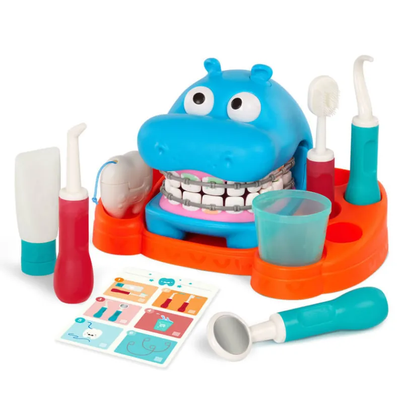 Battat Set Dentista Hippo BT1803Z<Importacion Juguetron Best