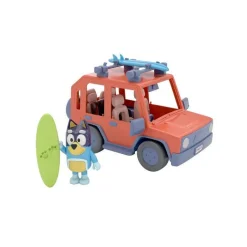 Bluey Coche de papá con Tablas de Surf y Figura de Papá<Bandai Outlet