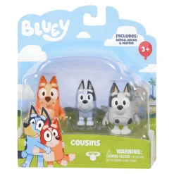 Bluey Mini Muñecos 3 Pack Bluey, Socks y Muffin<Bandai Outlet