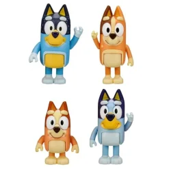 Bluey Mini Muñecos 4 Pack Bluey, Bingo, Papá y Mamá<Bandai Discount