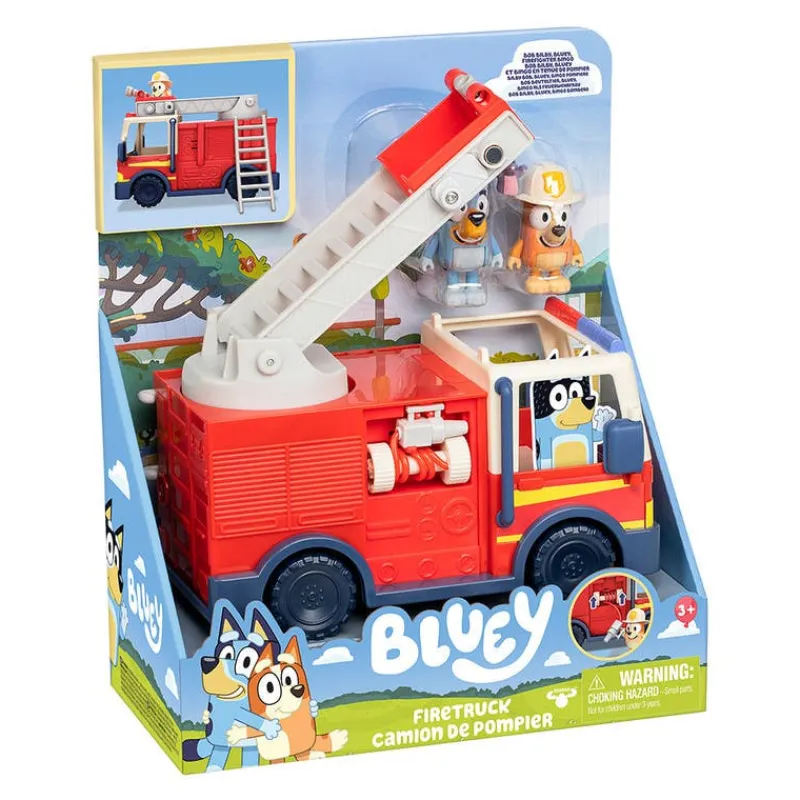 Bluey Set de Juego Camión de Bomberos Con Bluey y Bingo<Bandai Outlet
