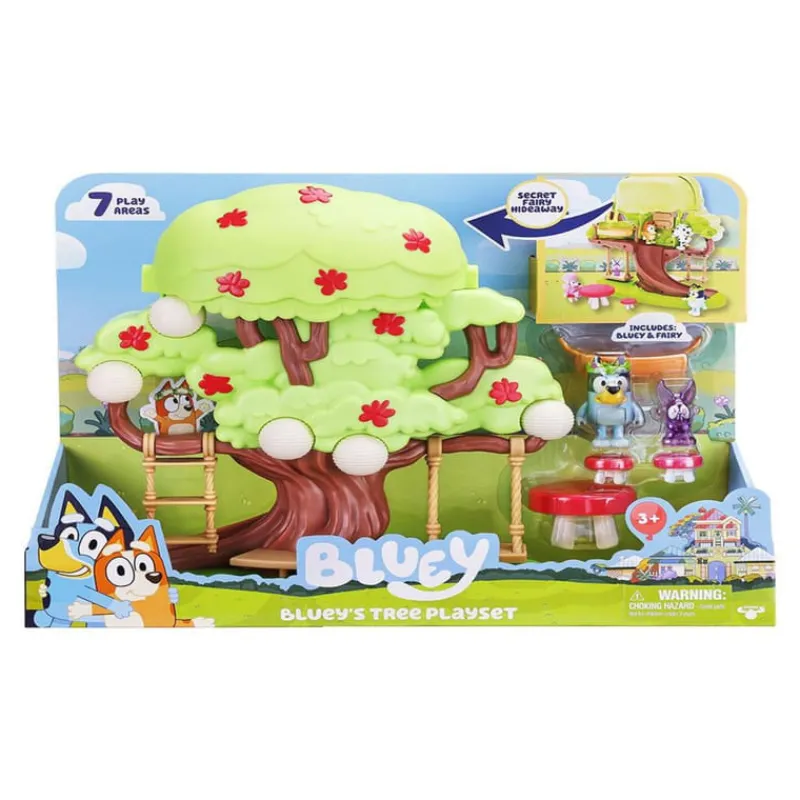 Bluey Set de Juegos Casita de Árbol con Bluey con Accesorios<Bandai Outlet
