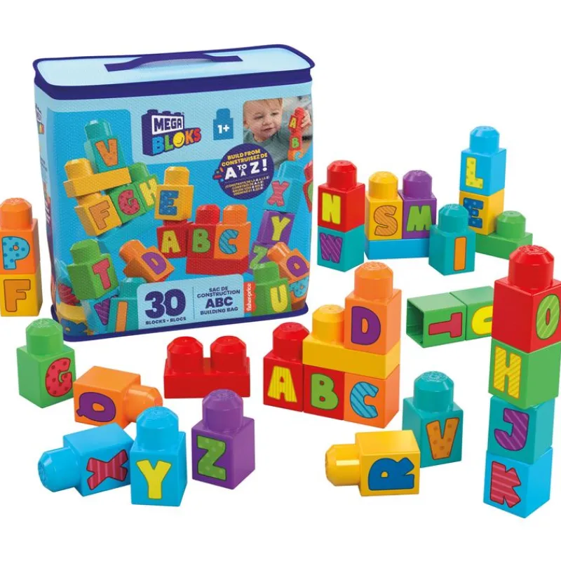 Bolsa de 30 Bloques ABX Mega Bloks<Mattel Online