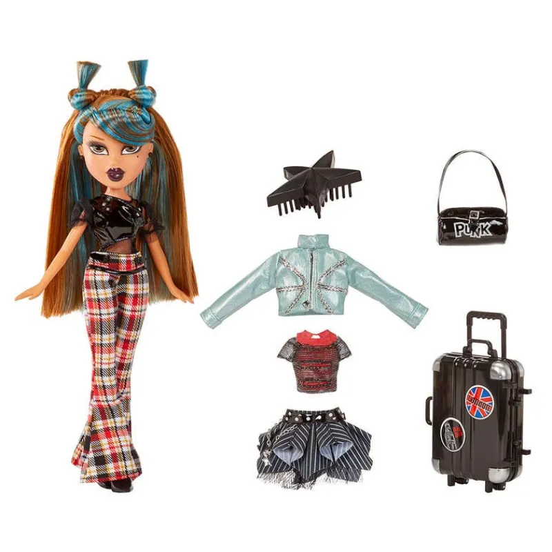 Bratz Fashion Doll Pretty 'N' Punk Doll-Yasmin<MGA Fashion