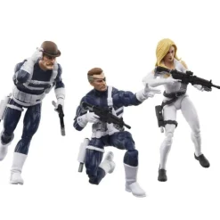 Capitán América 3-pack Nick Fury Jr. Sharon Carter Y Dum Dum Dugan<Hasbro Clearance