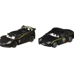 Cars de Disney y Pixar Duo Pack Vehículos de Juguete Lewis Hamilton y Jefe de Equipo<Mattel New