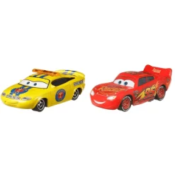 Cars de Disney y Pixar Duo Pack Vehículos de Juguete Rayo McQueen y Jefe de Equipo<Mattel New