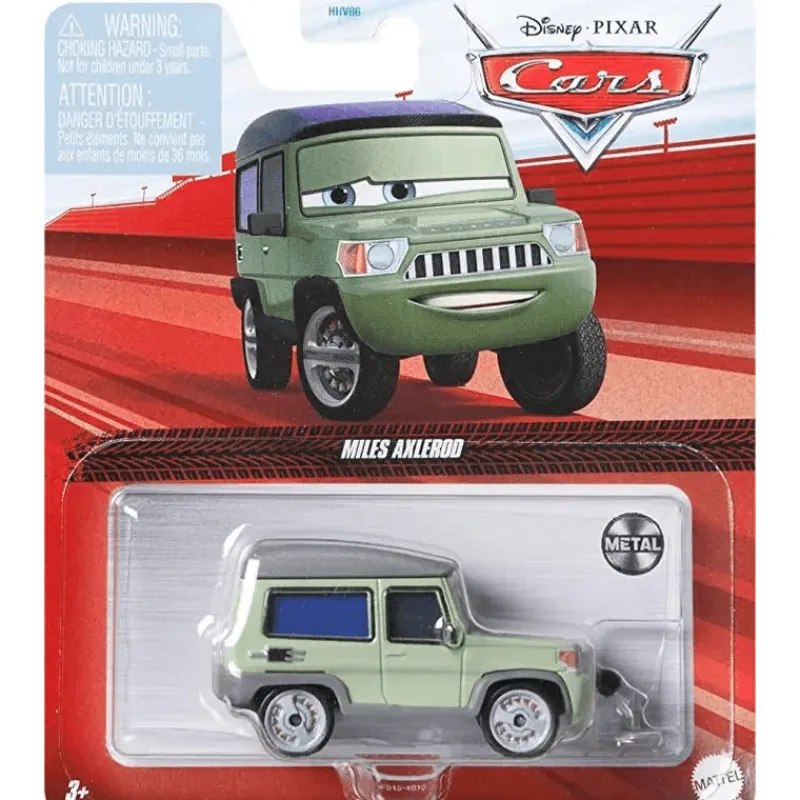 Cars de Disney y Pixar Vehículo de Juguete Miles Axlerod<Mattel Clearance