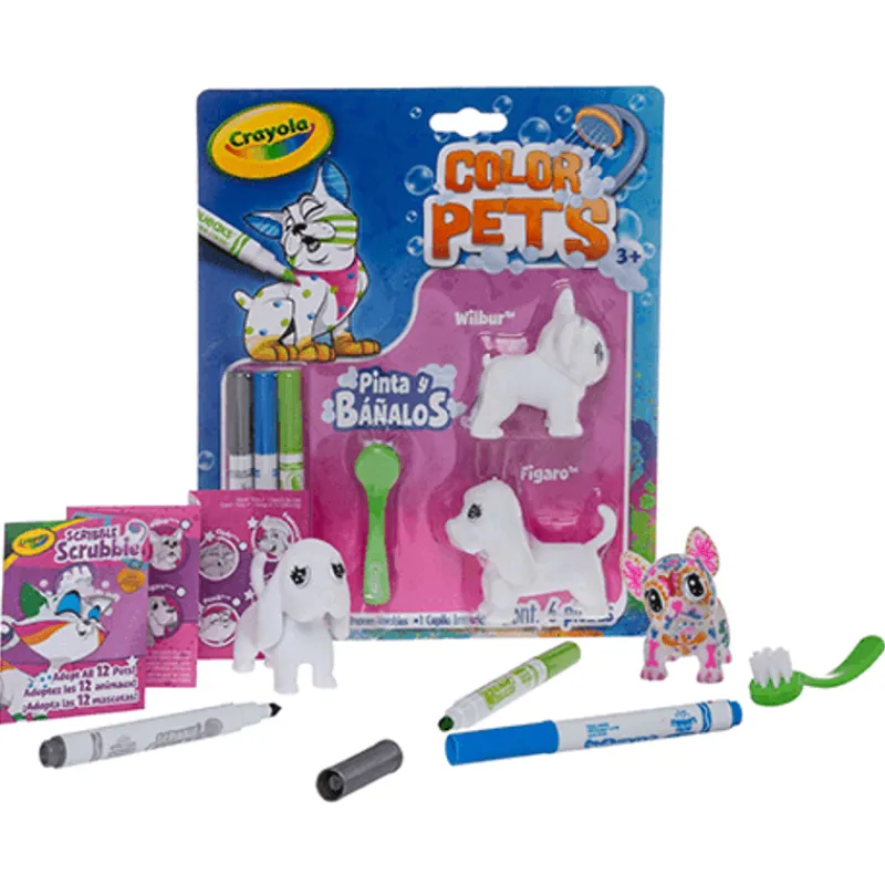 Color Pets 2 Pack Wilbur y Figaro<Crayola Best