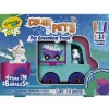 Color Pets Set de Juego Camión de Baño con 2 Mascotas, Cepillo de Baño, 3 Plumones y Planillas de Stickers<Crayola Fashion