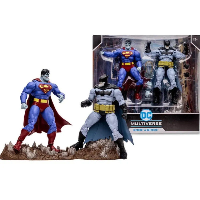 DC McFarlane Figuras de Acción Bizarro vs Batzarro<Spin Master Clearance