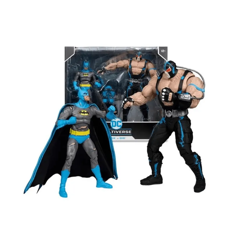 DC McFarlane Set Knightfall Figura de Colección Batman vs Bane<Spin Master Fashion