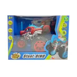 DinoCarro de Radio Control Rojo que Gira<Importacion Juguetron Online