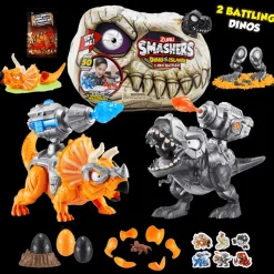Dinosaurios de Batalla 2 Figuras Smashers T-Rex<Importacion Juguetron Fashion