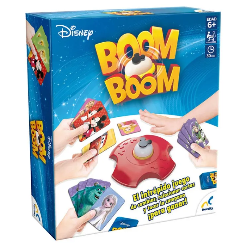 Disney Boom Boom Juego de Mesa<Novelty New