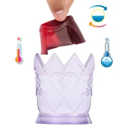 Disney Descendientes Libro Mágico con Hechizos Reales con Muñeca de Red y Caldero Mágico<Mattel Hot