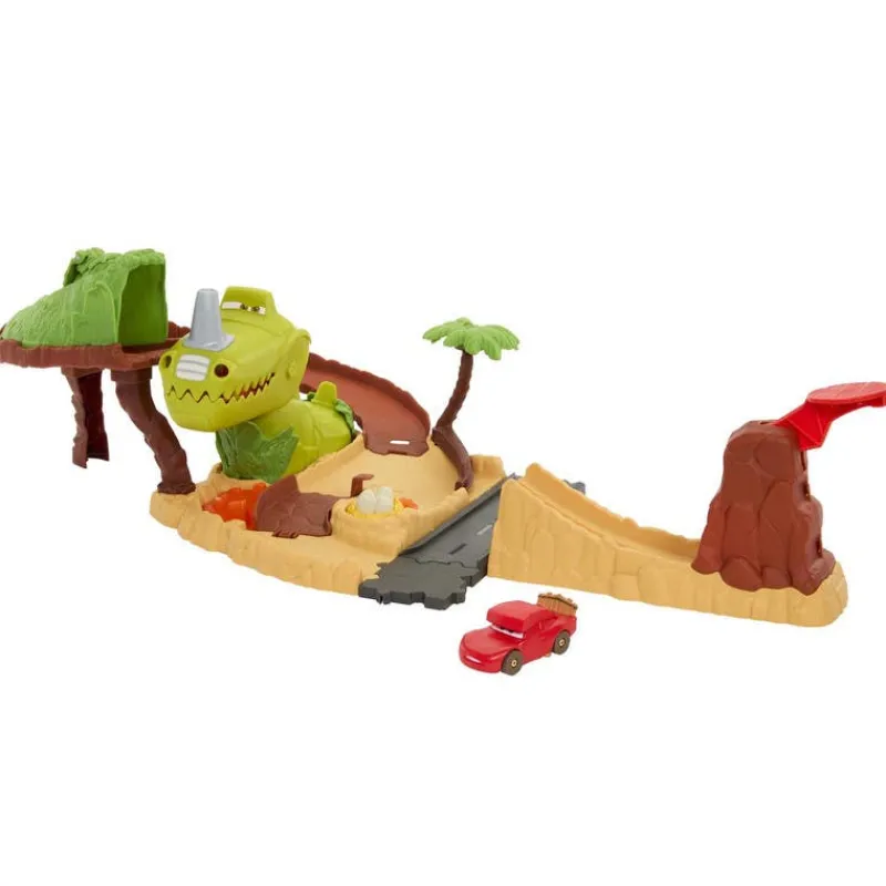 Disney Pixar Cars Pista Parque de Dinosaurios<Mattel Hot