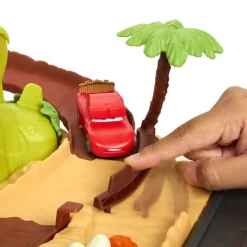 Disney Pixar Cars Pista Parque de Dinosaurios<Mattel Hot