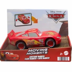 Disney Pixar Cars Moving Moments Rayo McQueen con Expresiones Faciales<Mattel New