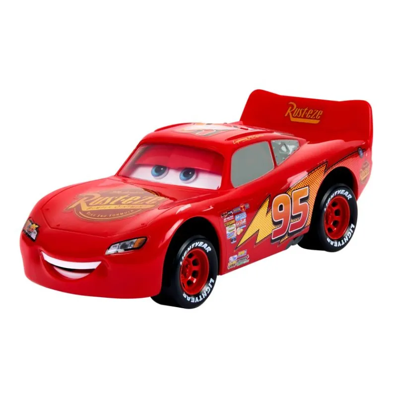 Disney Pixar Cars Moving Moments Rayo McQueen con Expresiones Faciales<Mattel New