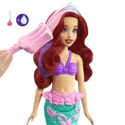 Disney Princesa Muñeca Ariel Cabello Cambios Sorpresa HLW00<Mattel Discount