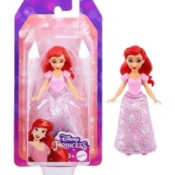 Disney Princesa Muñeca Mini Ariel 9cm para niñas HPL55<Mattel Hot