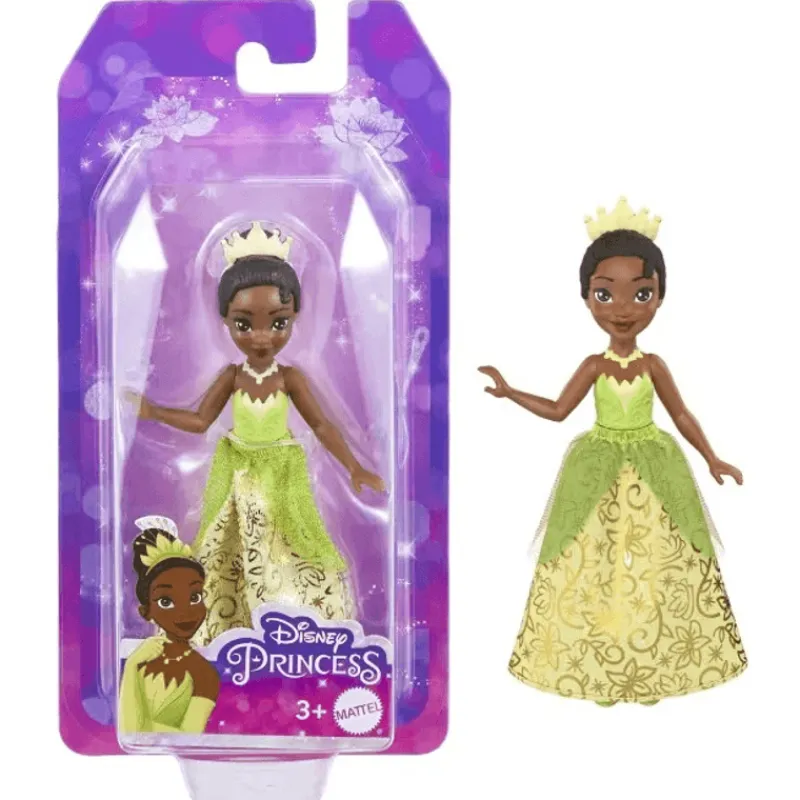 Disney Princesa Muñeca Mini Tiana 9cm para niñas HPL55<Mattel Hot