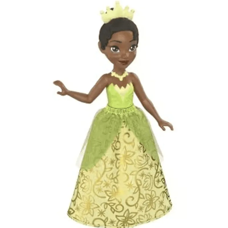 Disney Princesa Muñeca Mini Tiana 9cm para niñas HPL55<Mattel Hot