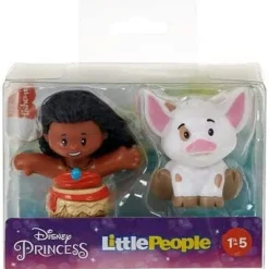 Disney Princesas Little People 2 Pack con Moana y Pua<Mattel Online