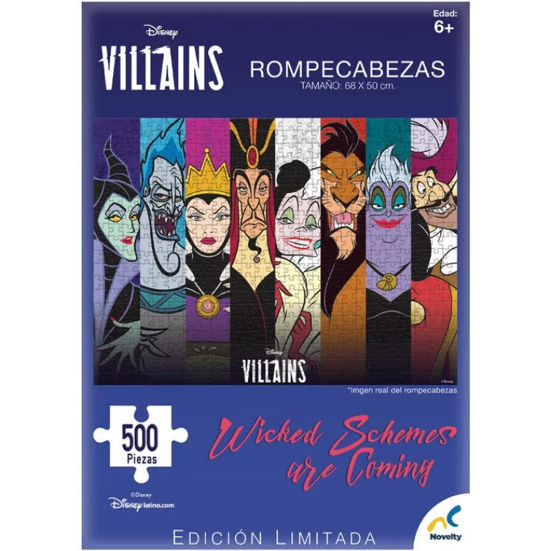 Disney Rompecabezas de Villanos de 500 Piezas<Novelty Clearance