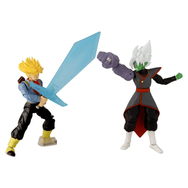 Dragon Ball 2 Pack Figuras de Acción Trunks vs Fusion Zamasu 37165<Bandai Outlet
