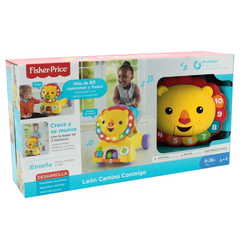 Fisher-Price León Camina Conmigo<Mattel Discount