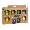 Fuggler collectible figures 8 pack Rabbit Green,McGoo Green,Monster Green,Fox Blue,Monster Yellow,Munch Tie-Dye & 2 Surprise Fuggler<Famosa Outlet