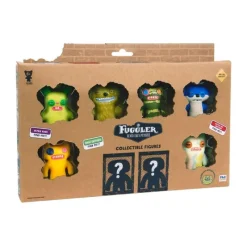 Fuggler collectible figures 8 pack Rabbit Green,McGoo Green,Monster Green,Fox Blue,Monster Yellow,Munch Tie-Dye & 2 Surprise Fuggler<Famosa Outlet