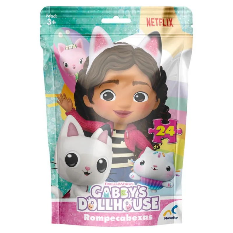 Gabby's Doll House Rompecabezas de 24 Piezas<Novelty Fashion
