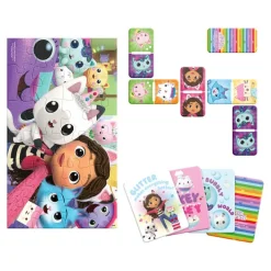 Gabby's Doll House Set de Juegos de Mesa 3 en 1<Novelty Fashion