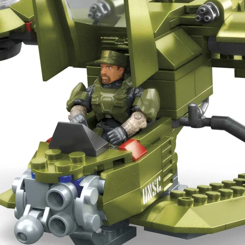 Halo Nave Misión Reconocimiento Mega Construx Incluye Figura de Master Chief<Mattel Hot