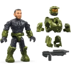 Halo Tanque Warthog del Fleetcom con 5 Mini Figuras de Mega Bloks<Mattel Online