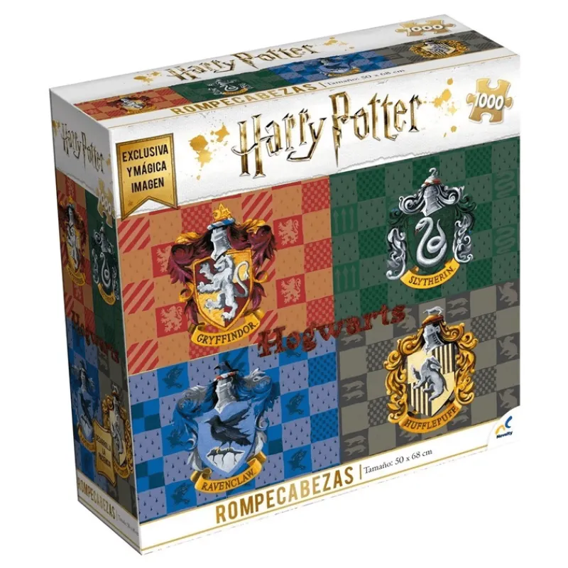 Harry Potter Rompecabezas Escudos de Casas de 1000 Piezas<Novelty Clearance