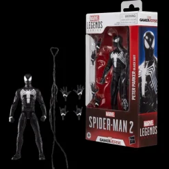 Marvel Legends Series Spiderman 2 Peter Parker Black Suit G0834<Hasbro Sale