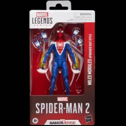 Marvel Legends Series Spiderman 2 Miles Morales Upgraded suit style G0835<Hasbro Best