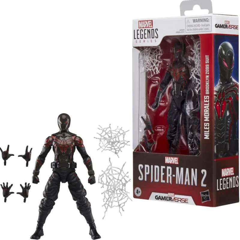 Marvel Legends Series Spiderman 2 Miles Morales Brooklyn G0839<Hasbro Fashion