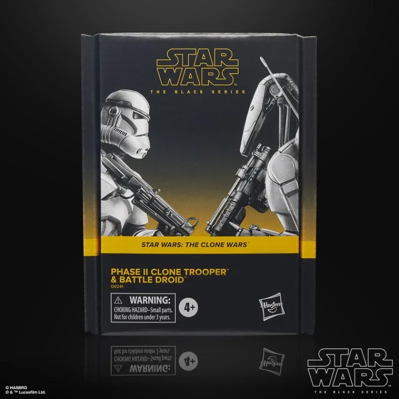 Star Wars The Black Series Clone Trooper y Battle Droid G0241<Hasbro Outlet