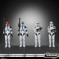 Star Wars Vintage Collection Phase Ii Clone Trooper 4-Pack F9396<Hasbro Hot