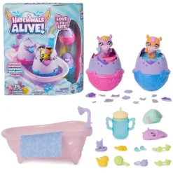 Hatchimals Bañeta con 2 Huuevos Sorpresa<Spin Master New