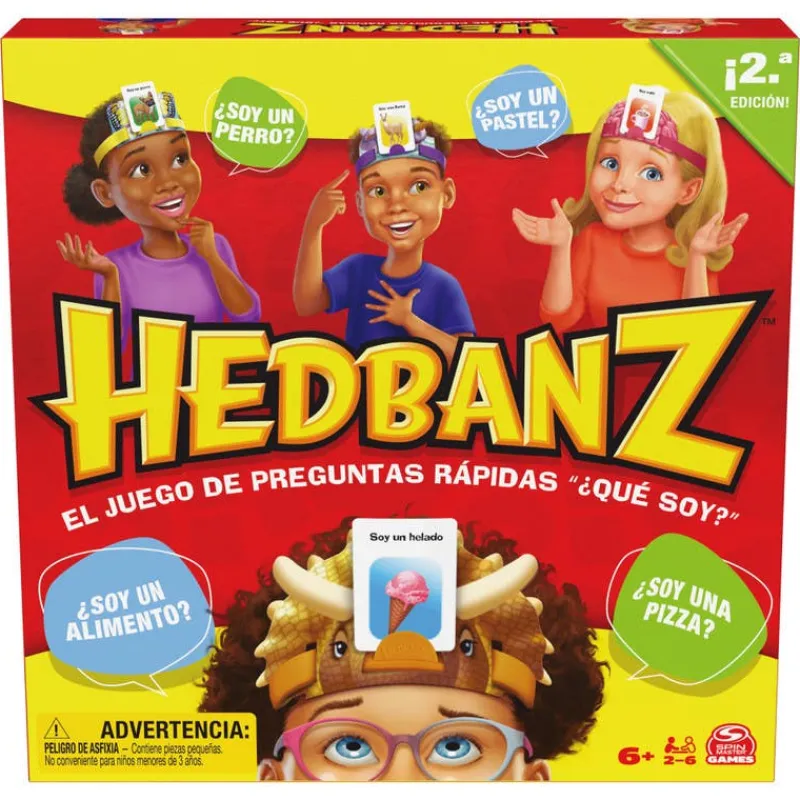 Hedbanz Familia Juego de Mesa<Spin Master New