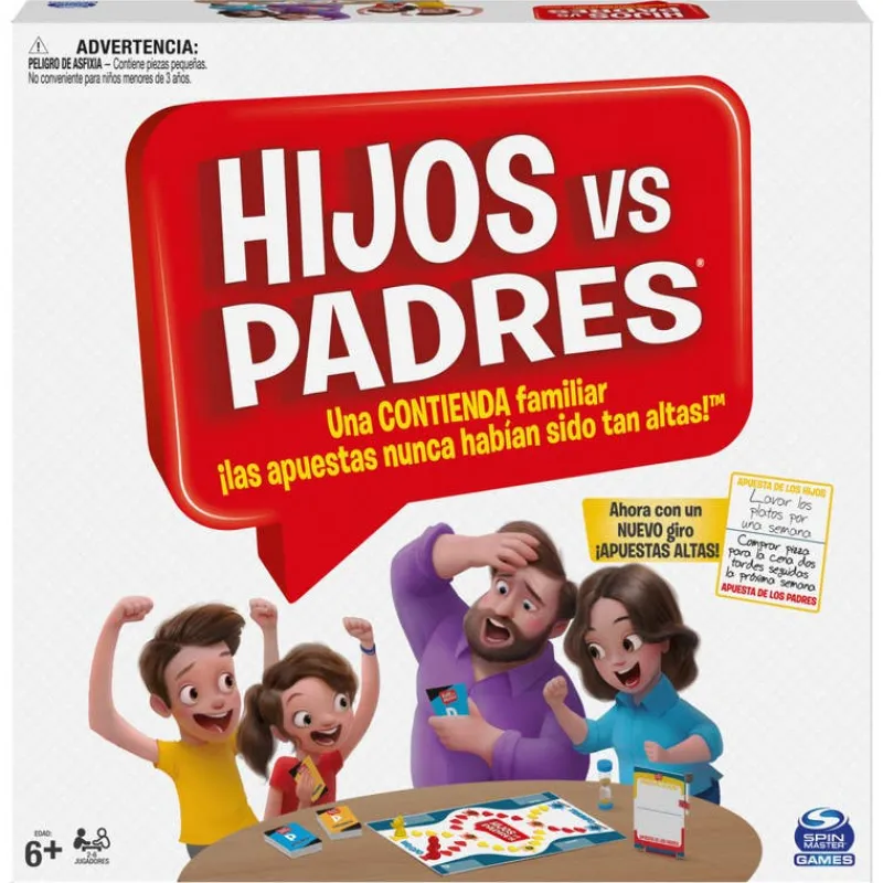 Hijos vs Padres!, Juego de Trivia<Spin Master Sale