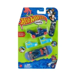 Hot Wheels 2 Pack Skate Patineta y Carro Azul<Mattel Best